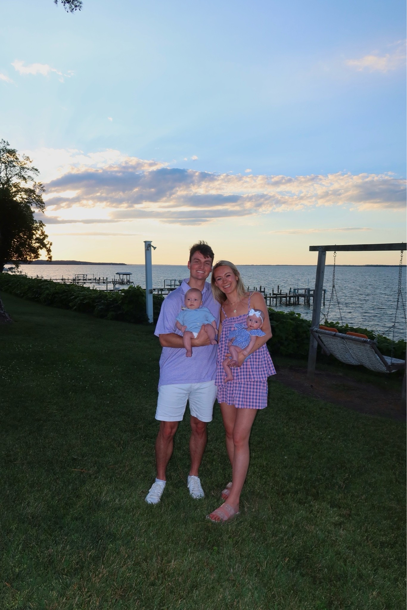 Summer family outfit with newborn twins!

#LTKootd #LTKBaby #LTKMens