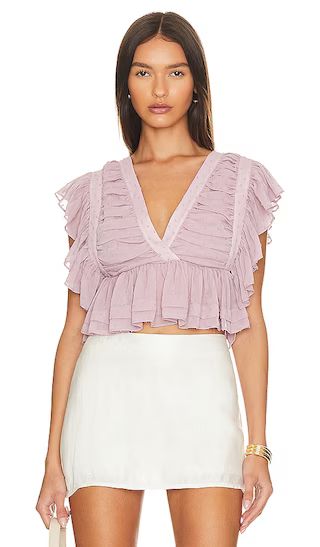 Kaia Top in Mauve Purple | Revolve Clothing (Global)