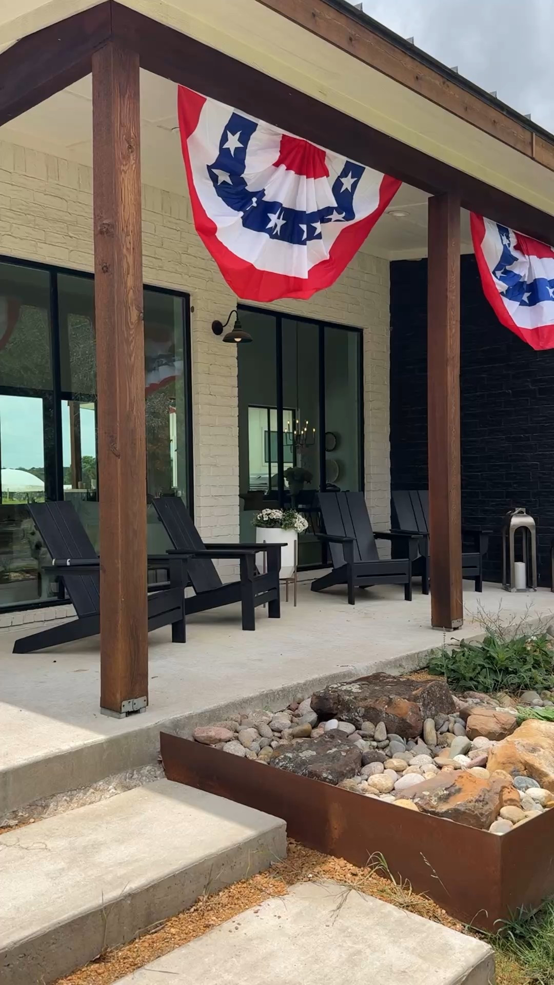 These 4th of July flag buntings are such an easy way to make your home feel festive—without spending a fortune. This 4-pack of 3’x6’ American flag buntings is just $22 right now on Amazon and ships fast! I used them on our front porch, fence, and even indoors for an extra patriotic touch.


#LTKParties #LTKSaleAlert #LTKHome