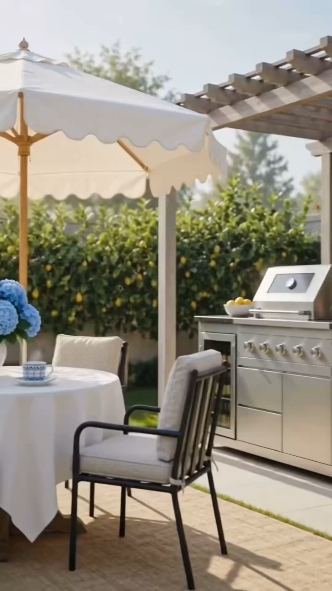Father’s Day morning, wrapped in sunshine. ☕💙

Blue espresso cups, blue hydrangeas, and a crisp white tablecloth — a fresh take on summer’s favorite color palette.

Just add morning light and a quiet coffee moment outdoors.

Happy Father’s Day.

#FathersDay #MorningCoffee #CoffeeMoment #CoffeeMug #EspressoCup #EspressoMug #BlueCoffeeMug #PatternedCoffeeMug #BlueAndWhite #BlueHydrangeas #FlowerArrangement #WhiteTablecloth #TableLinen #OutdoorDining #OutdoorDiningTable #OutdoorDiningChair #OutdoorRug #AlFrescoDining #BackyardDining #PatioStyle #OutdoorLiving #SummerEntertaining #ModernClassic #LTKHome

#LTKdayinmylife #LTKHome #LTKSaleAlert