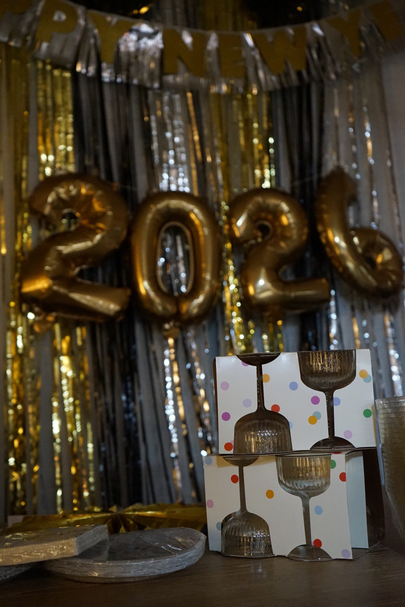 Getting ready for tomorrow!! New Years Eve decorations - fun home party decor. Order for pick up. 

#LTKHome #LTKHoliday #LTKSeasonal