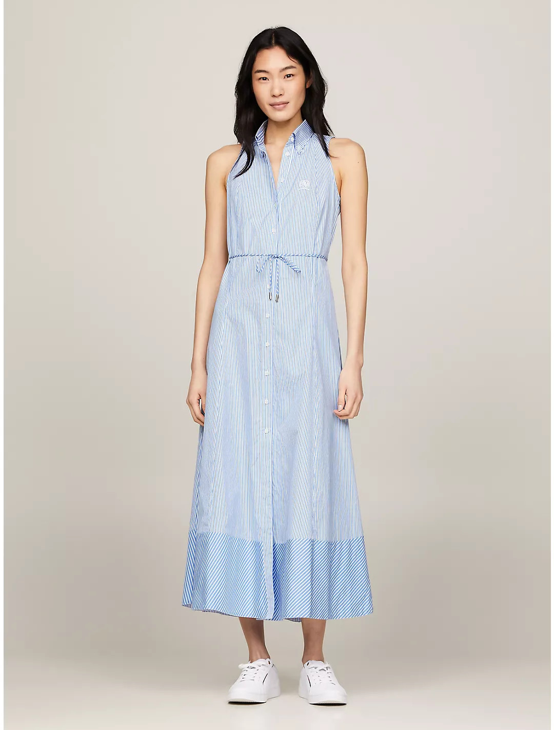 Sleeveless Ithaca Stripe Midi Shirtdress | Tommy Hilfiger | Tommy Hilfiger (US)