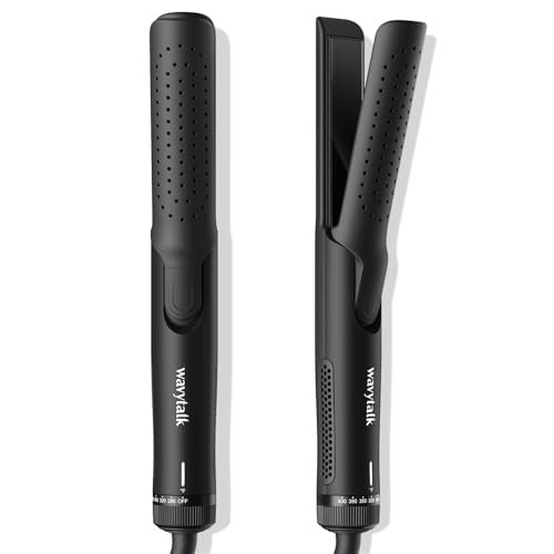 Wavytalk Airflow Styler Curling Iron, Cool Curl, 360° Cool Air Lock in Style for Lasting Curls, Reduces Damage, 2 in 1 Hair Straightener and Curler, 1 Inch, Anti-Scald for Short Long Hair | Amazon (US)