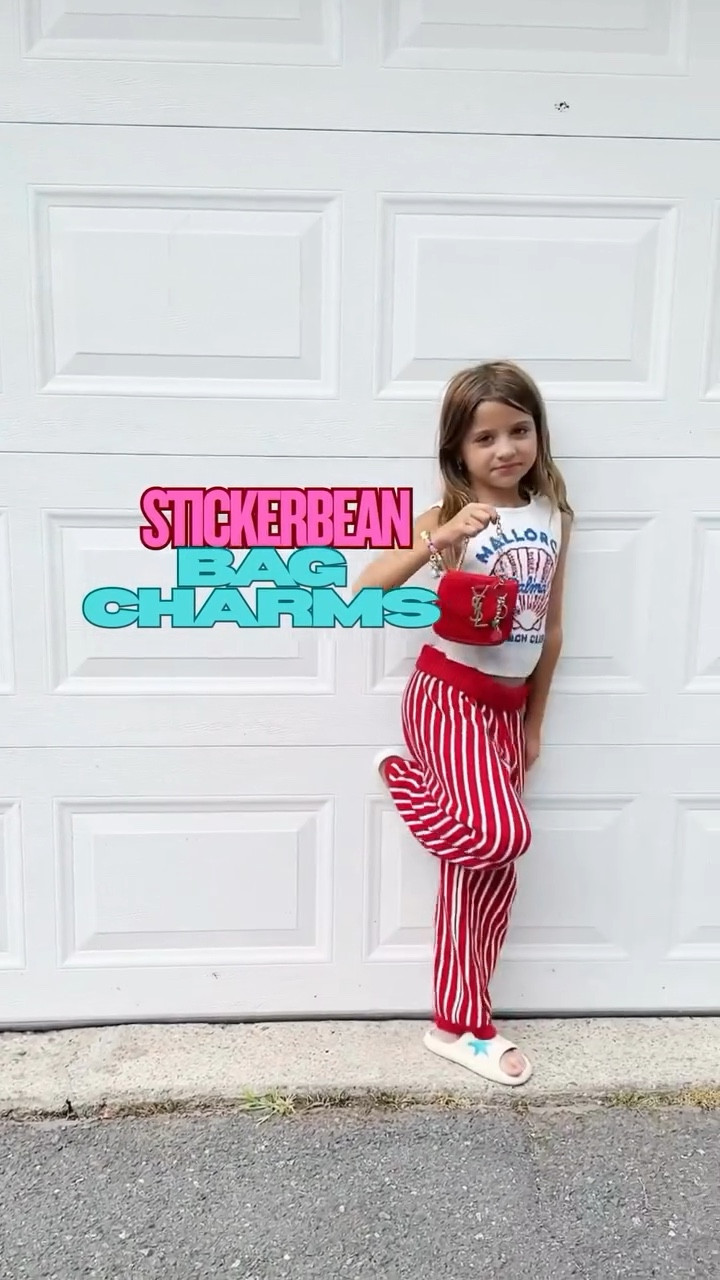 StickerBean bag charms are here and they will sell out!  Use code LUCKYCHARM to get a free charm holder when you purchase three charms! ✨ Make sure to add the charm holder to your cart to activate the code.✨

#LTKFamily #LTKFindsUnder50 #LTKKids