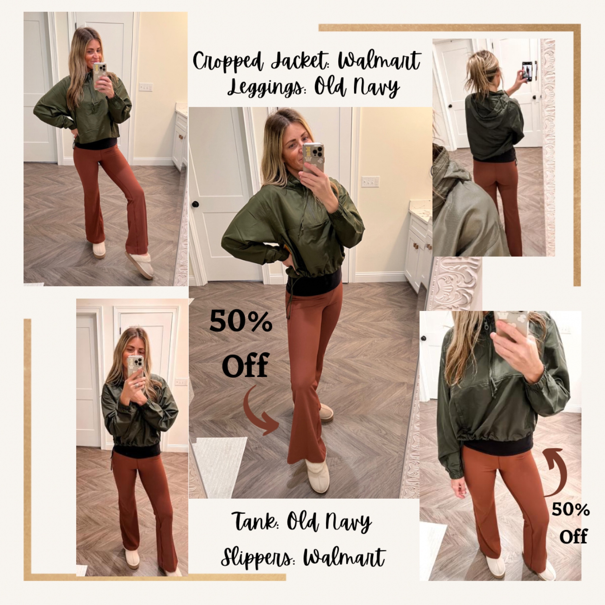 ✨Mom Uniform✨

Leggings and Tank are 50% off!! My cropped jacket and slippers are Walmart Finds. The jacket has a zipper around the neck for option hood use!! 

#LTKunder50 #LTKfit #LTKsalealert