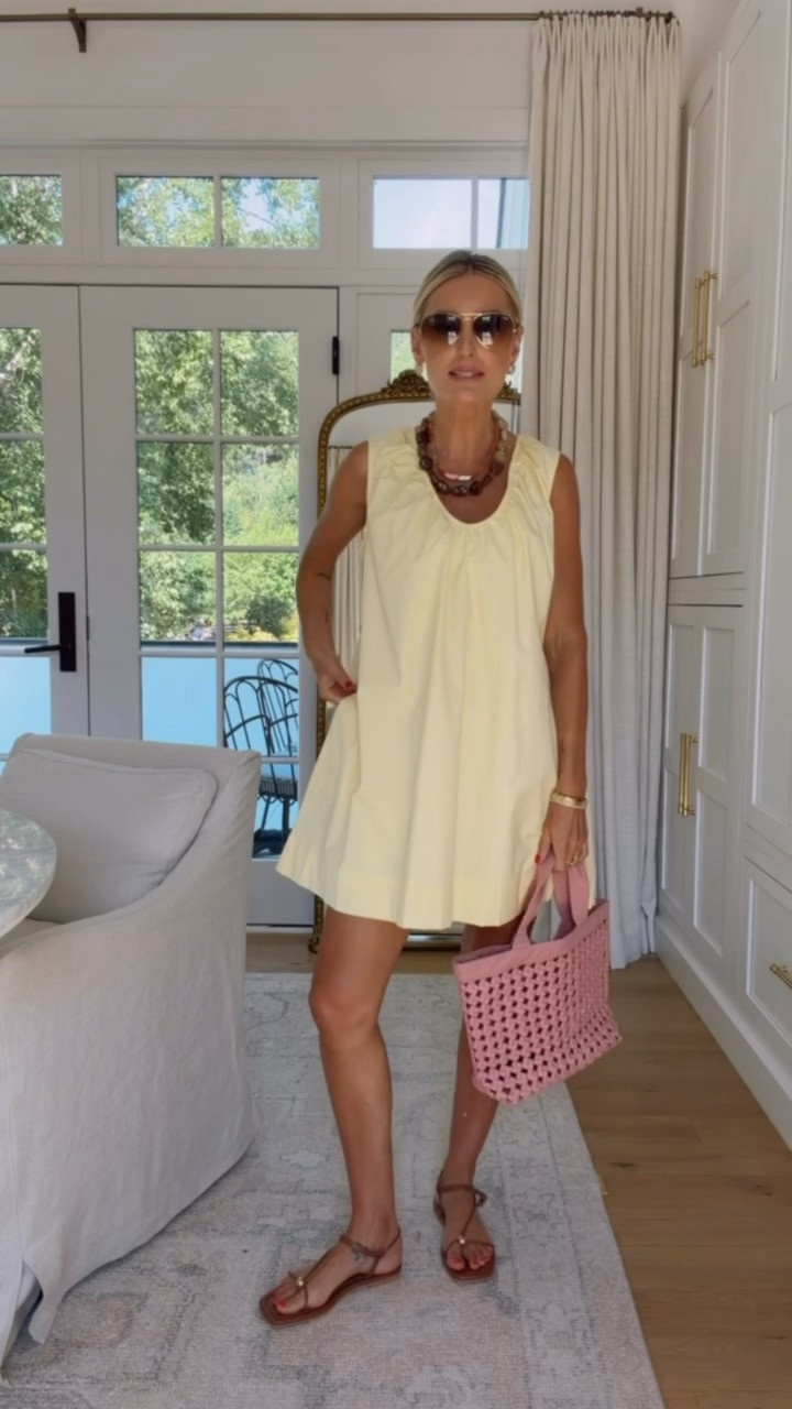 This butter yellow dress is the cutest! Love the flowy fit and that it has pockets. Paired it with this tote from Target I’ve been loving for a color block moment! Wearing S

Loverly grey, Amazon fashion finds, summer outfit ideas, mini dress outfit, casual everyday fashion, affordable dresses women

#LTKSeasonal