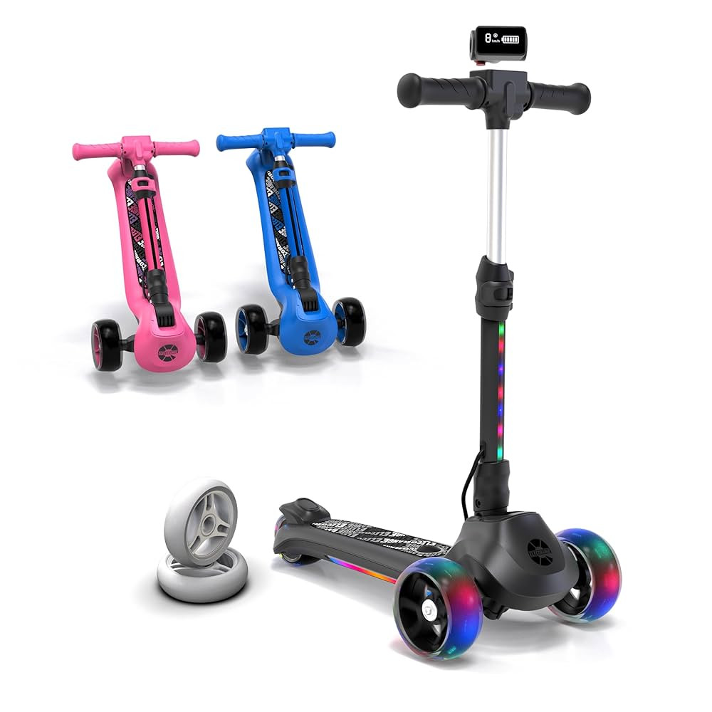 Elecorange T200/T500 Balance Electric Scooter for Kids Age 4-9, 2 Types Front Wheels, Electric Ho... | Amazon (US)