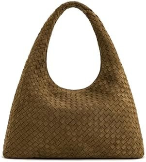 JW PEI Women's Iaura Faux Suede Woven Shoulder Bag | Amazon (US)
