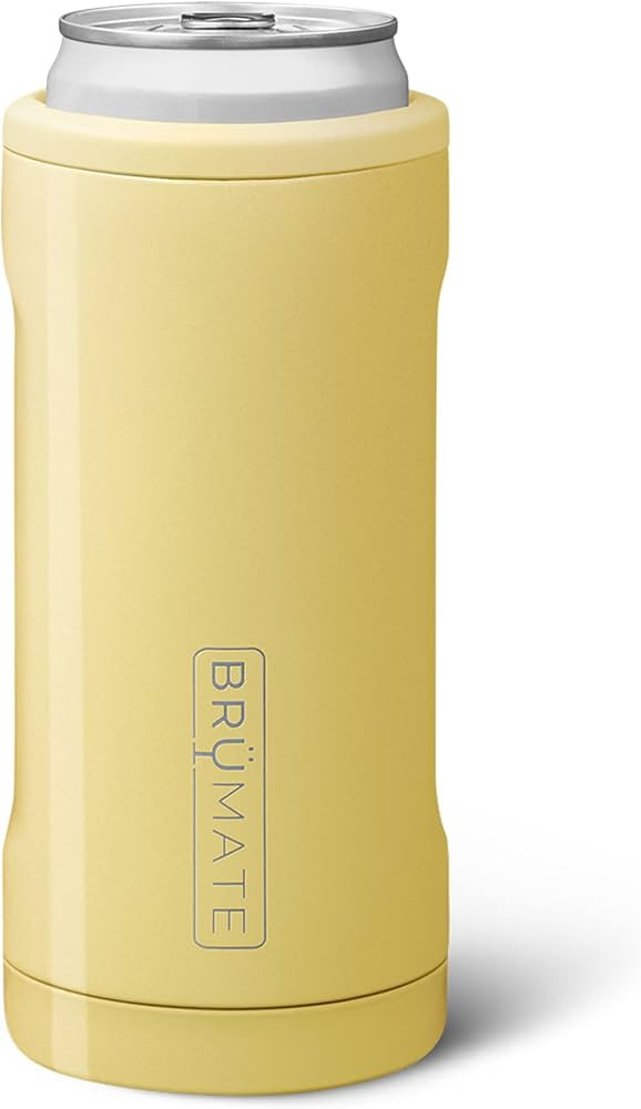 BrüMate Hopsulator Can Cooler Insulated for 12oz Slim Cans | Skinny Can Stainless Steel Drink Ho... | Amazon (US)