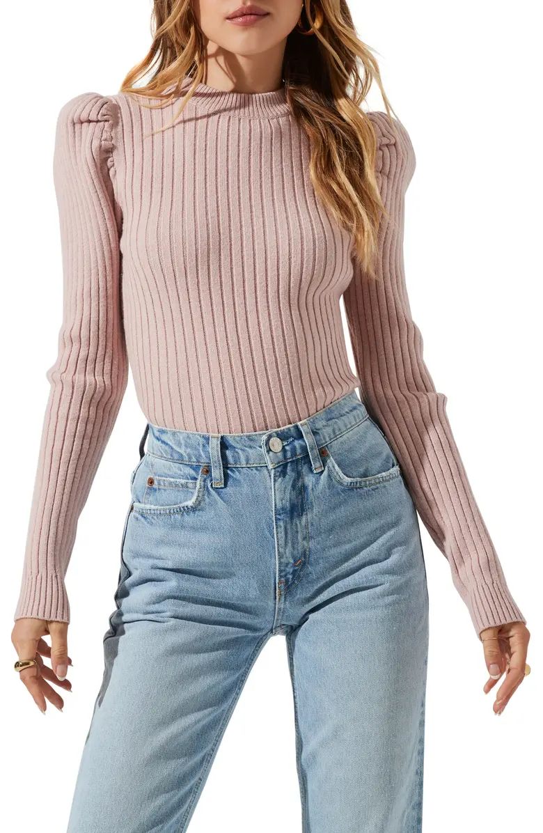 ASTR the Label Back Cutout Sweater | Nordstrom | Nordstrom