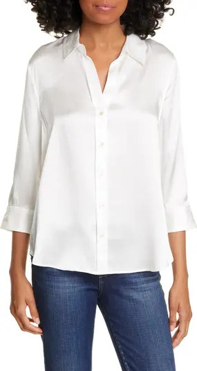 Dani Silk Charmeuse Blouse | Nordstrom
