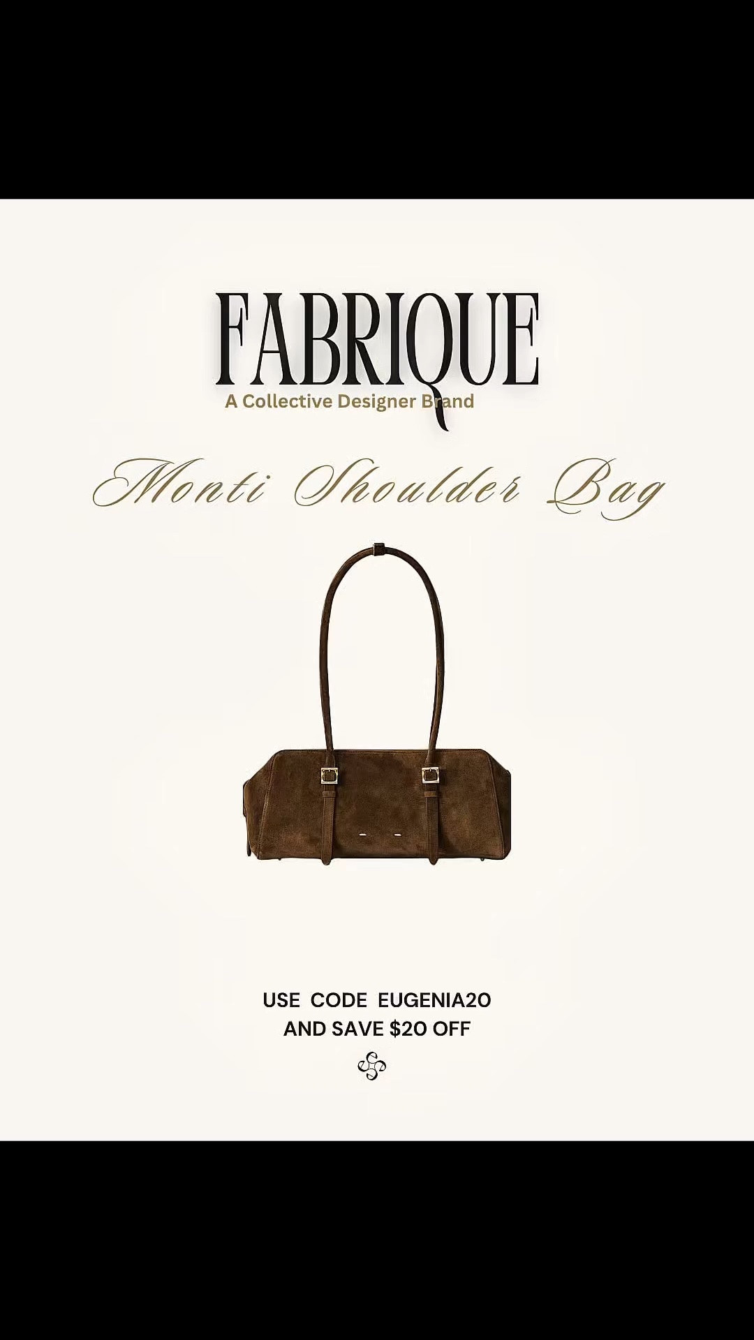Comment SHOP and I will send all the links.
Elevated essentials, designed to move with you.

Use my codes:
Bags: Eugenia20 for $20 off
Clothes: myEugenia for $10 off

The Duomo Bag — structured, timeless, effortlessly polished.
The Monti East West Shoulder Bag — sleek, modern, and made for everyday ease.
Minimal design. Maximum impact.

@Fabrique.Official #Fabriquedesigners #Fabs #ad #Sponsored  #LuxuryEveryday #EffortlessStyle #ModernMinimal #WardrobeEssentials #QuietLuxury

#LTKgrwm #LTKOver40 #LTKootd