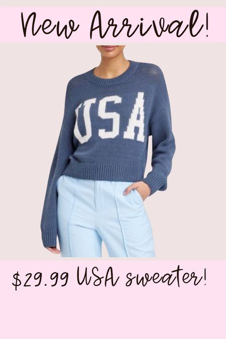 4th of July sweater, USA sweaters, target style 

#LTKunder50 #LTKstyletip #LTKFind