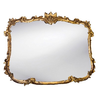 Rogan Wall Mirror Finish: Etineene Gold | Wayfair North America