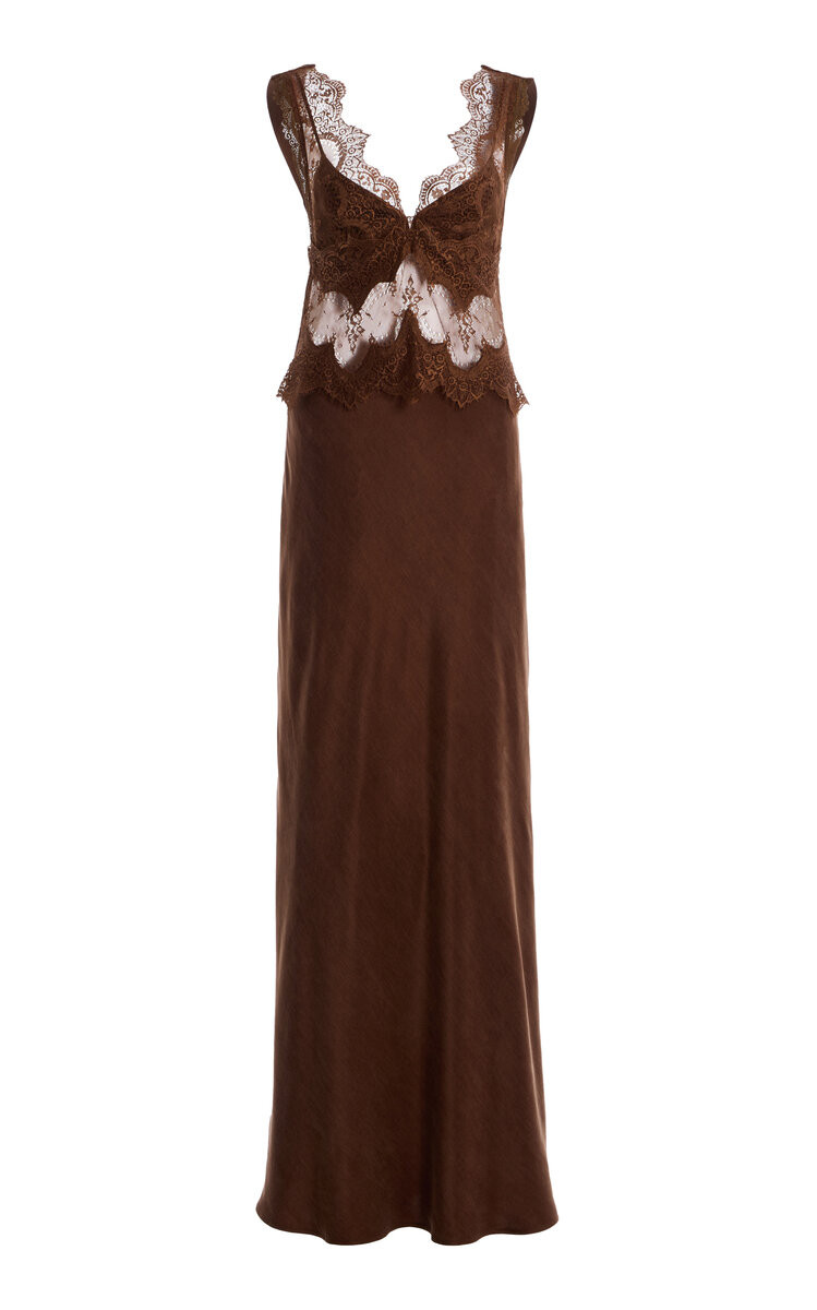 Visions Lace Maxi Dress | Moda Operandi (Global)