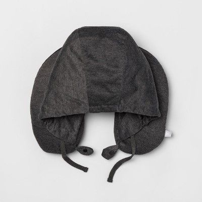 Microbead Travel Pillow with Hood - Made By Design™ | Target