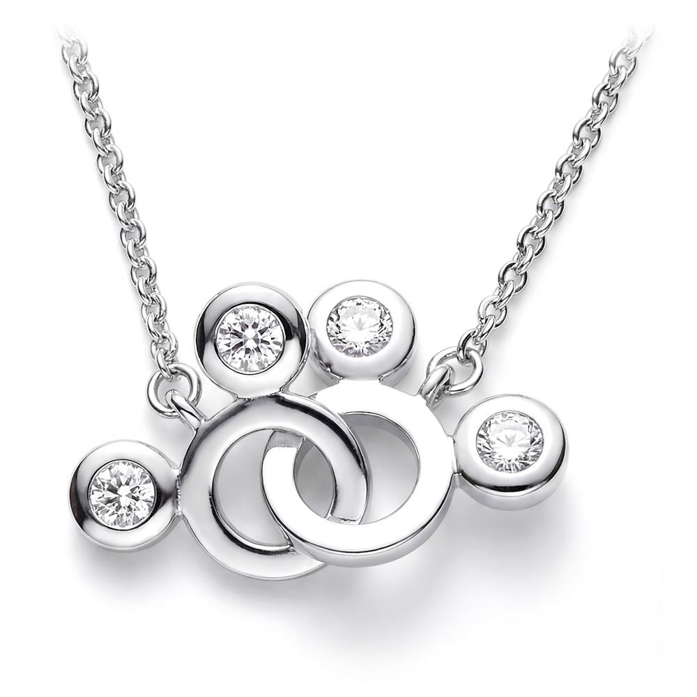 Mickey Mouse Icons Loop Necklace by Arribas | Disney Store