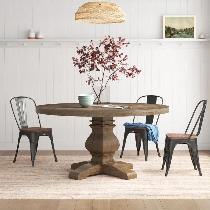 Allscore 60'' Pedestal Dining Table | Wayfair North America