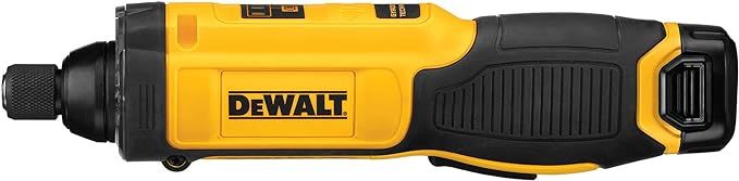 DEWALT 8V MAX Cordless Screwdriver Kit, Gyroscopic, 1 Battery, Electric (DCF682N1), Black | Amazon (US)