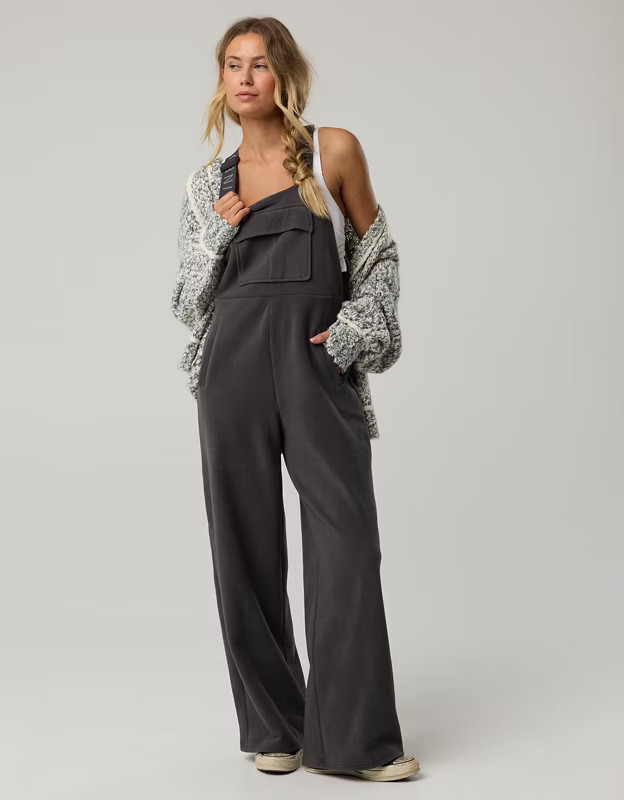 OFFLINE By Aerie Polar Fleece Overalls | Aerie