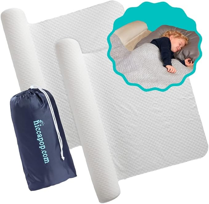 hiccapop [2-Pack] Inflatable Bed Rail for Toddlers | Travel Bed Rail, Blow-up Bed Bumper for King... | Amazon (US)