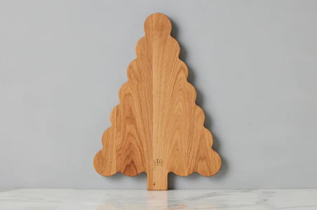 Scalloped Tree Cutting Board, Large | etúHOME