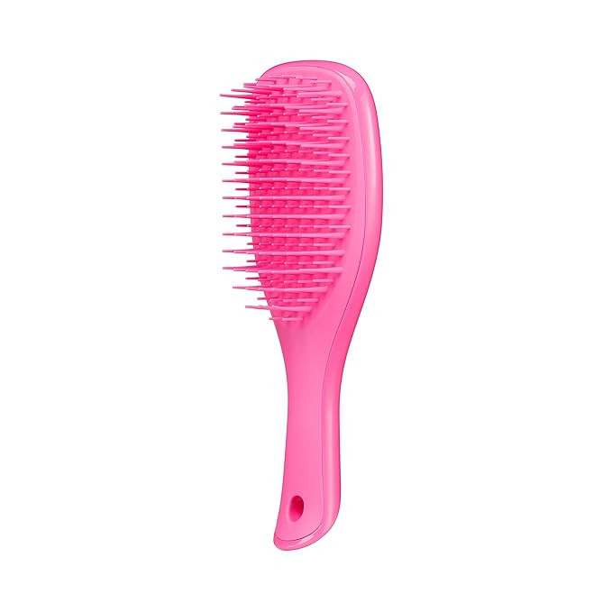Tangle Teezer The Mini Ultimate Detangling Brush, Dry and Wet Hair Brush Detangler for Traveling ... | Amazon (US)