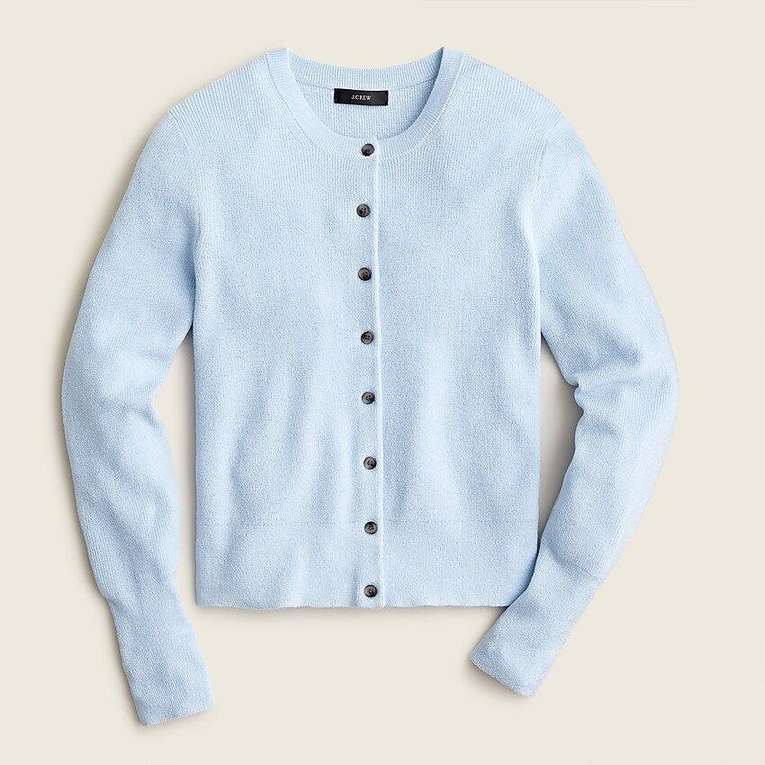 Silk-blend cardigan sweater | J.Crew US