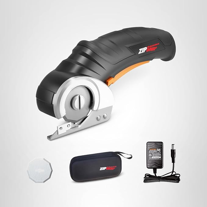 Worx Zipsnip Cordless Electric Scissors, Rechargeable Cardboard Box Cutter, 4V Powerful Fabric Sc... | Amazon (US)