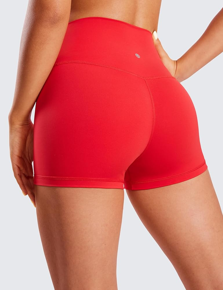CRZ YOGA Women's Naked Feeling Biker Shorts - 3'' / 4'' / 6'' / 8'' High Waisted Yoga Workout Run... | Amazon (US)