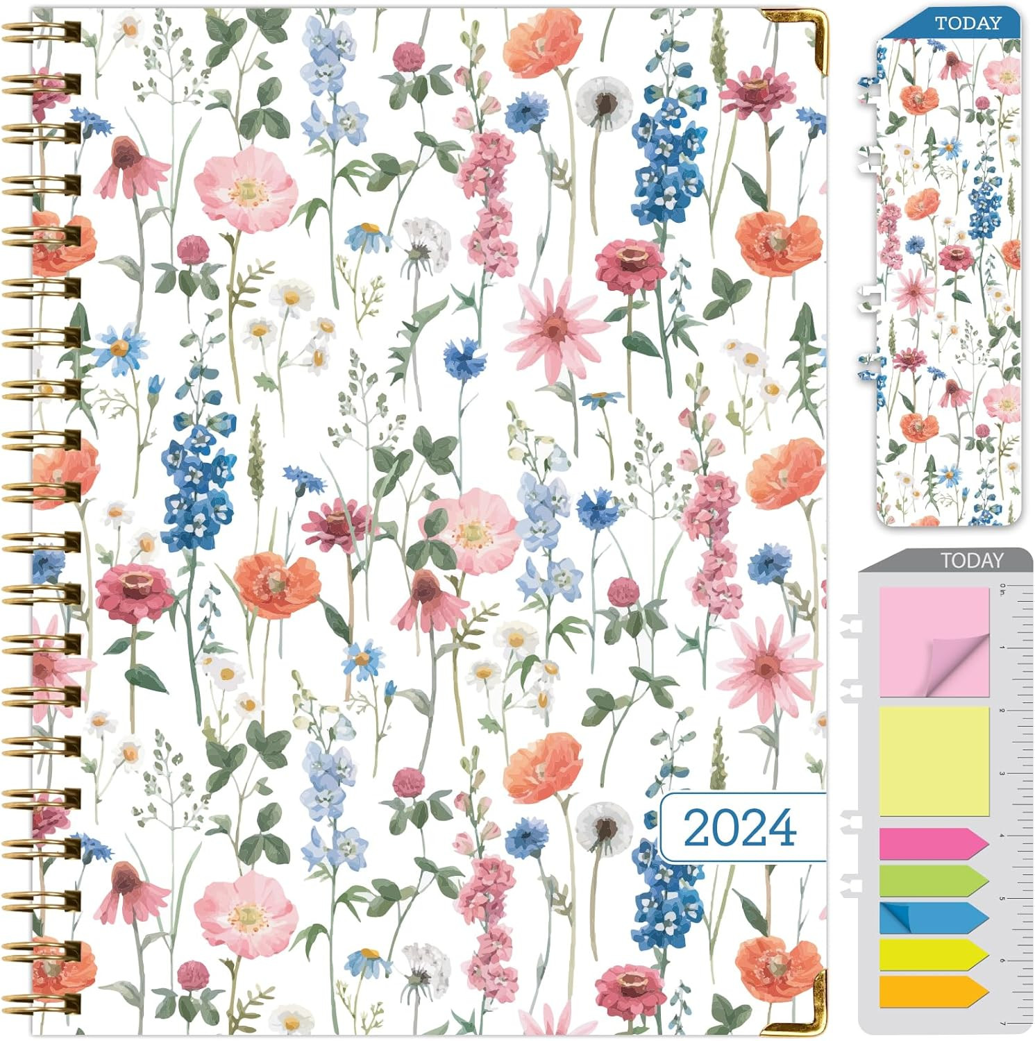 HARDCOVER 2024 Planner: (November 2023 Through December 2024) 8.5"x11" Daily Weekly Monthly Plann... | Amazon (US)