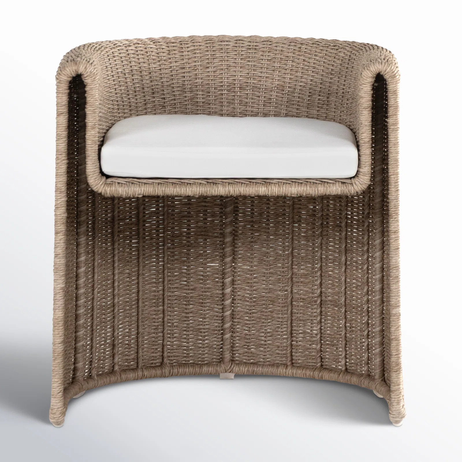 AllModern Madelena TUCSON OUTDOOR DINING ARMCHAIR-WHITE | Wayfair | Wayfair North America