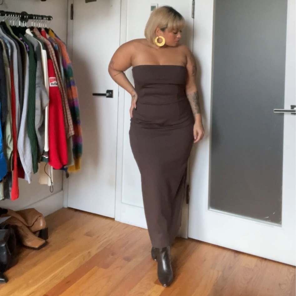 Dress and shoes are on sale! 

#LTKparties #LTKsalealert #LTKmidsize