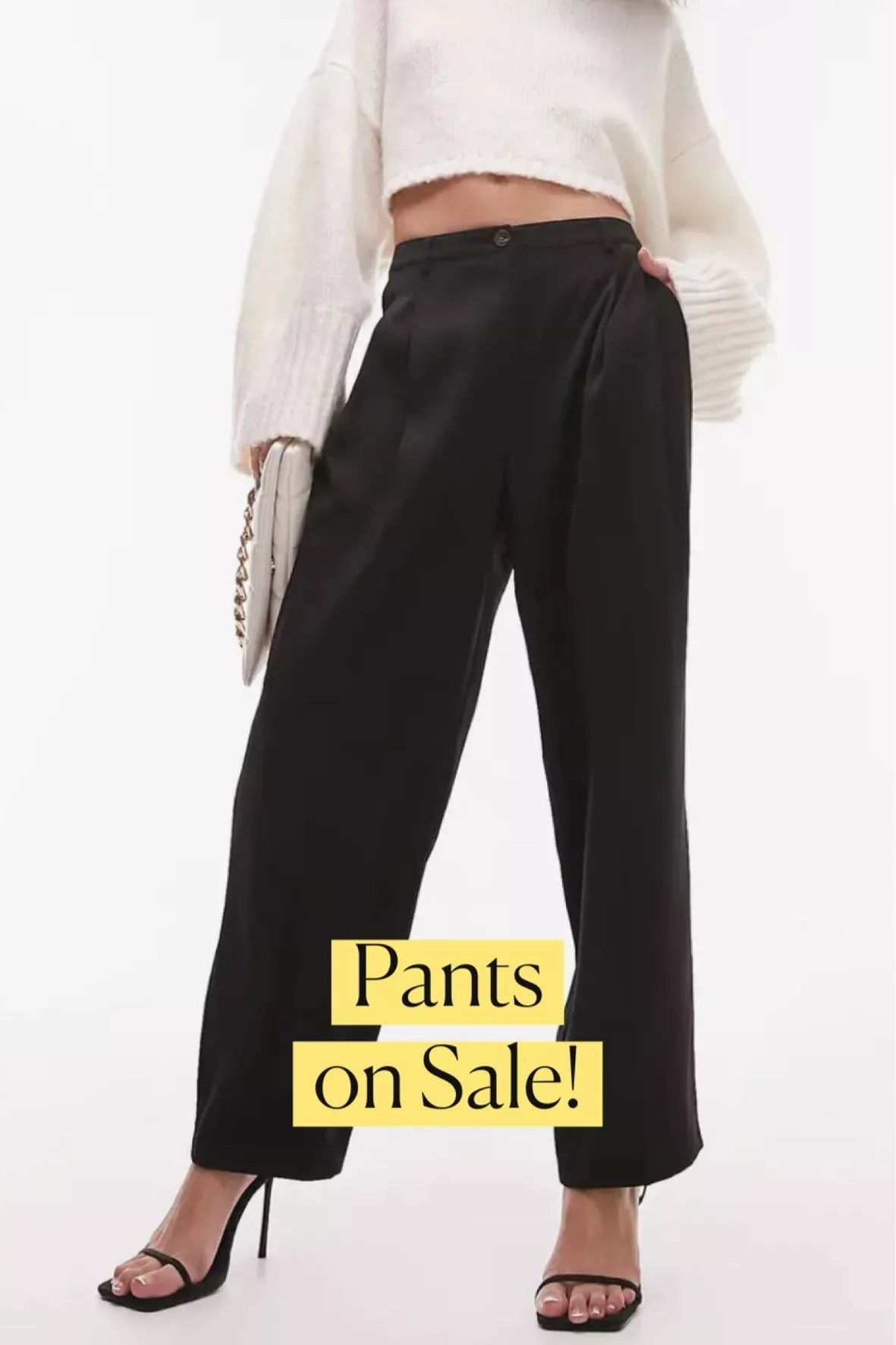 Relaxed Pleated Trousers curated on LTK