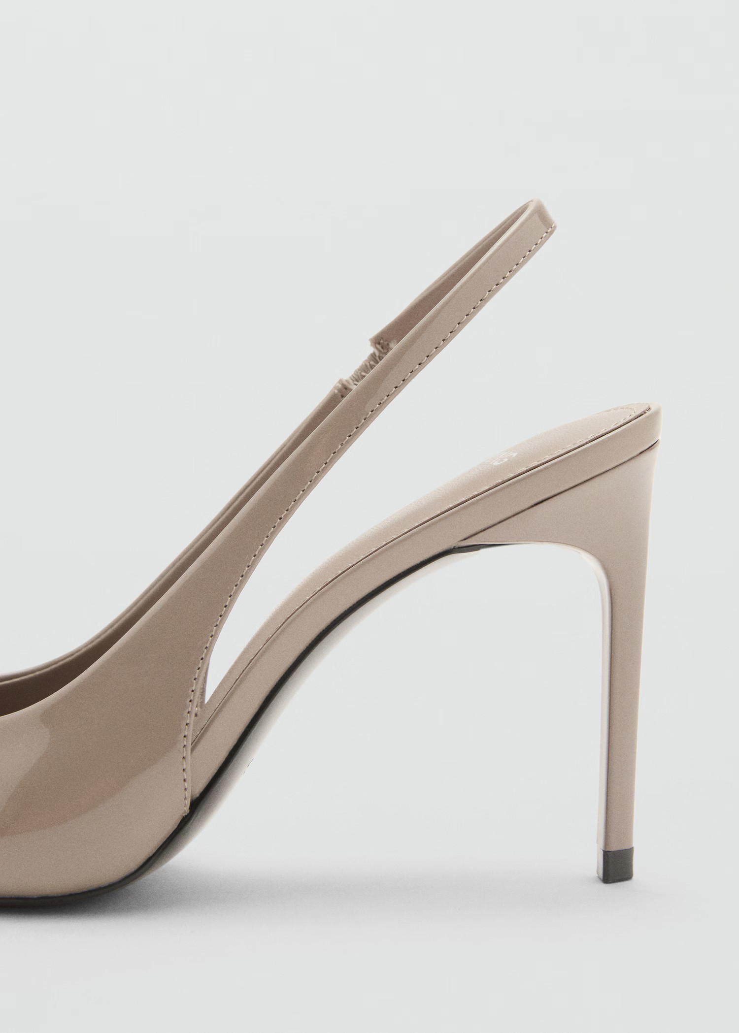 Patent heeled shoes | MANGO (UK)