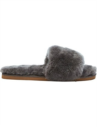Shearling Slide | David Jones (Australia & New Zealand)