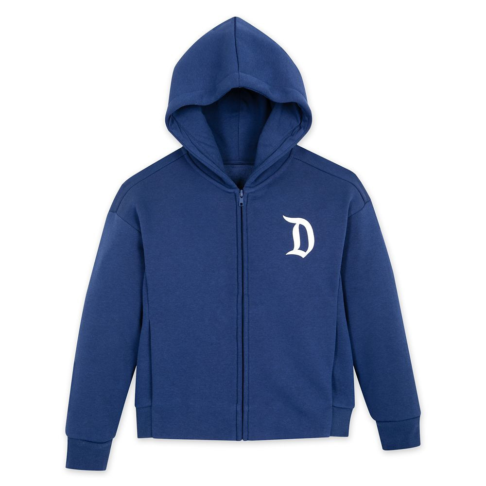 Disneyland Logo Zip Hoodie for Kids Navy | Disney Store