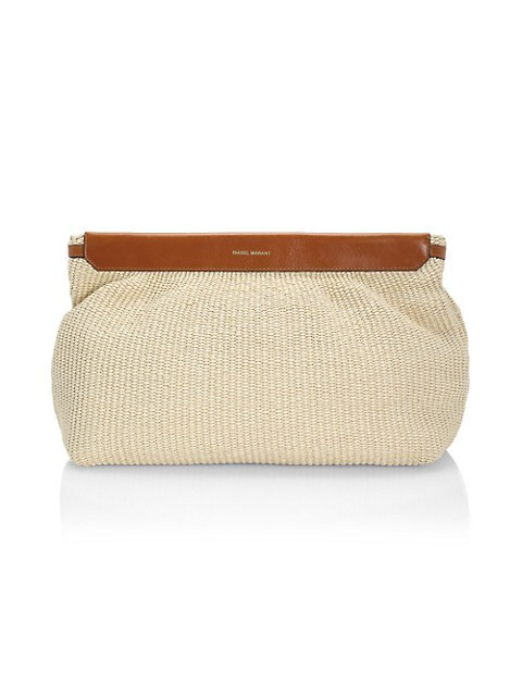 Luz Raffia Clutch | Saks Fifth Avenue