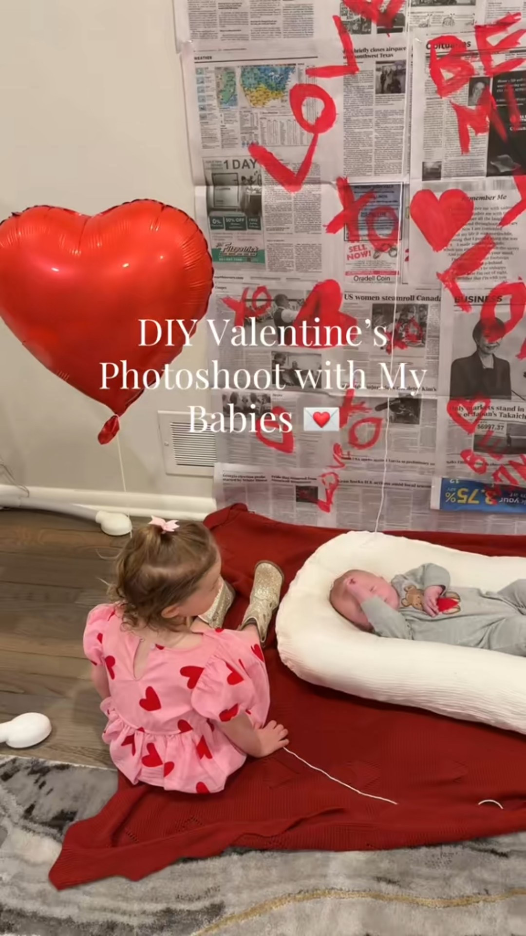 
Valentine’s Day photoshoot with my little loves 💕
Sharing their outfits + all the cute details to recreate this look at home. Everything is linked here for an easy, stress-free setup 🤍

#ValentinesWithKids #MomStyle #LTKFamily


#LTKBaby #LTKmomlife #LTKKids