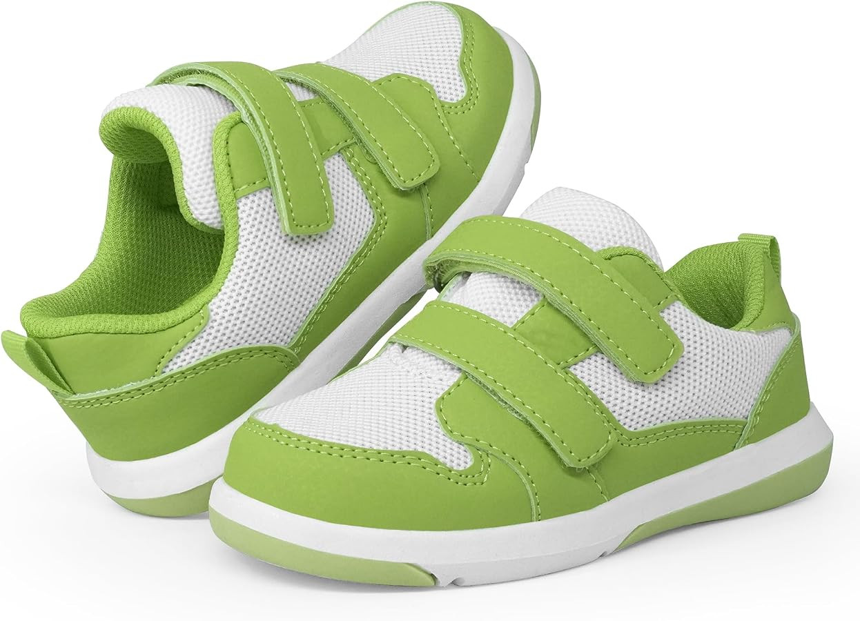 SKYWHEEL Toddler Boys Girls Tennis Shoes Kids Slip On Barefoot Shoes Wide Casual Walking Running ... | Amazon (US)