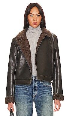 Romy Faux Leather Jacket
                    
                    Splendid | Revolve Clothing (Global)