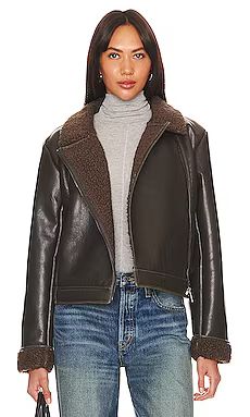 Romy Faux Leather Jacket
                    
                    Splendid | Revolve Clothing (Global)