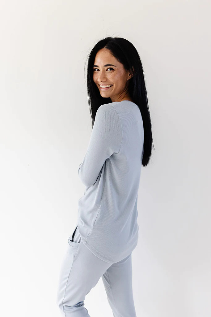 MAMA JOGGER SET - Morning Blue **PREORDER**M | Solly Baby