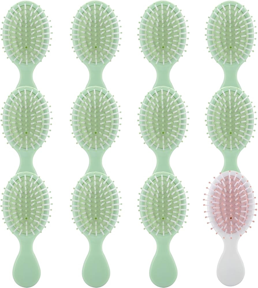 Bridesmaid Proposal Gifts 8pcs Mini Travel Brush bachelorette party accessories Cute hair Brush f... | Amazon (US)