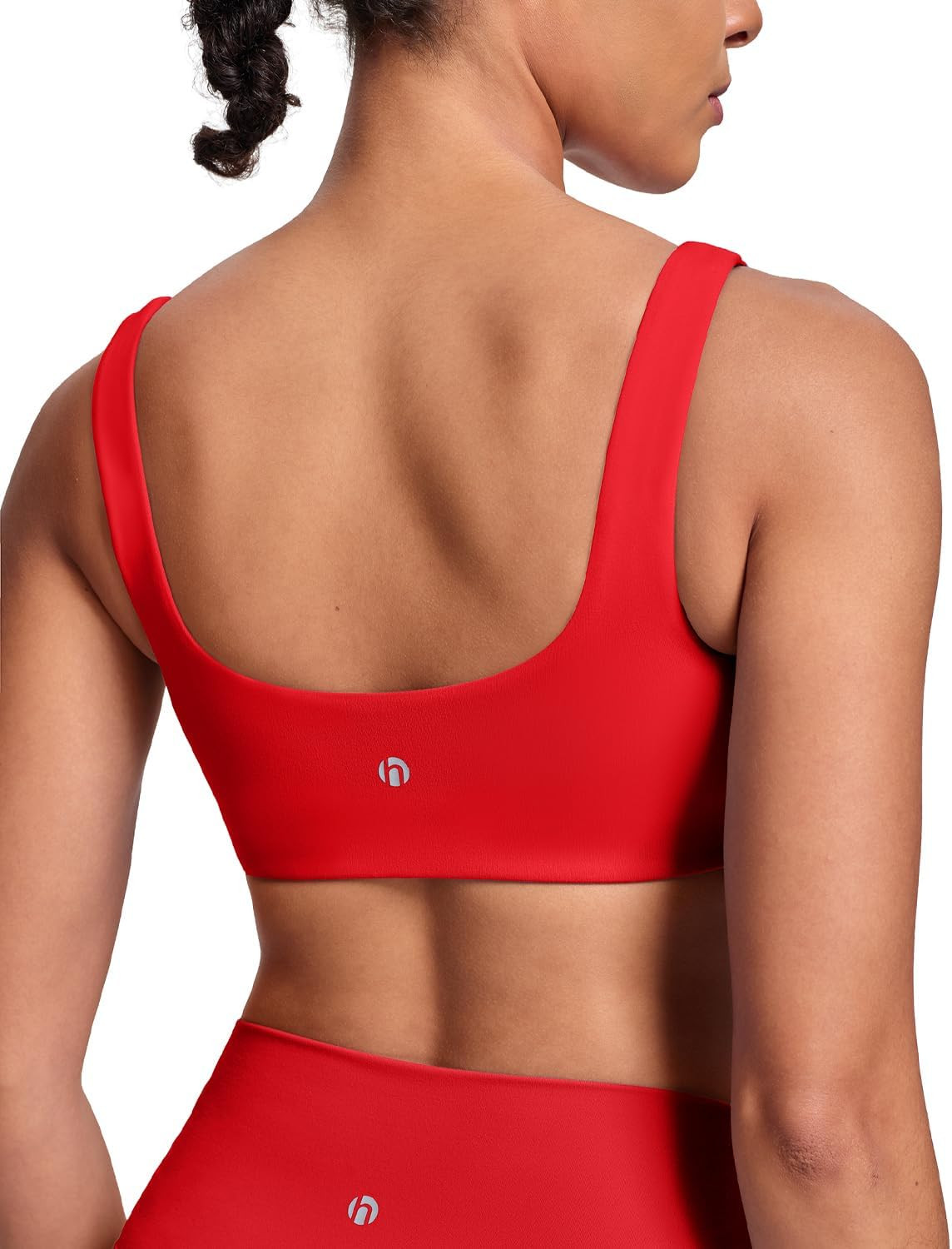 HeyNuts Scoop Neck U Back Sports Bras | Amazon (US)