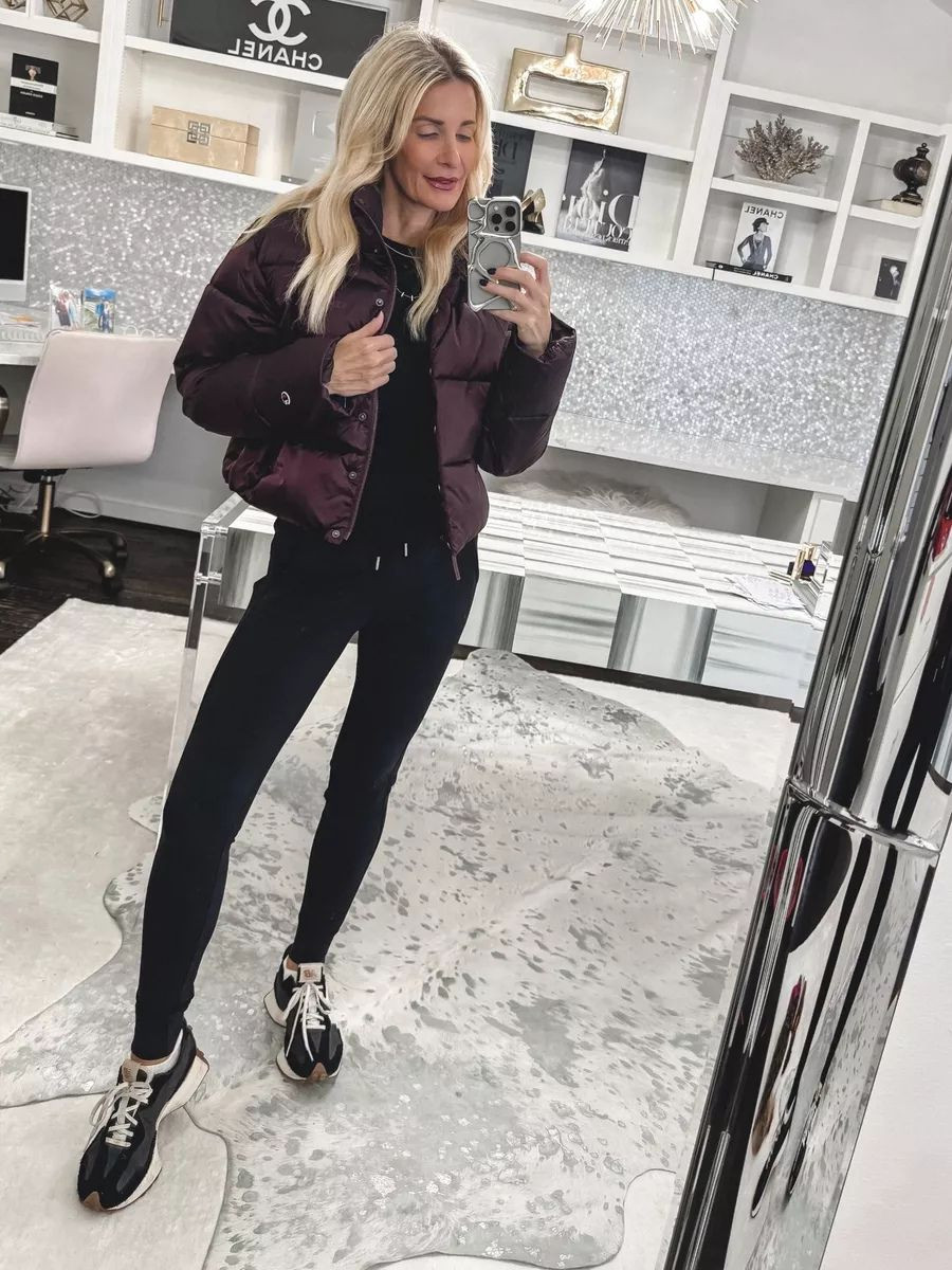 This burgundy puffer is one of those easy layers that instantly pulls a casual look together. I paired it with my favorite under-$59 joggers that I wear all the time — they’re comfy, flattering, and perfect for everyday wear. This outfit is ideal for errands, travel days, or relaxed weekends when comfort is key. I’m wearing an XS in the burgundy puffer, and the joggers fit true to size. 

 

#LTKootd #LTKOver40 #LTKFindsUnder100