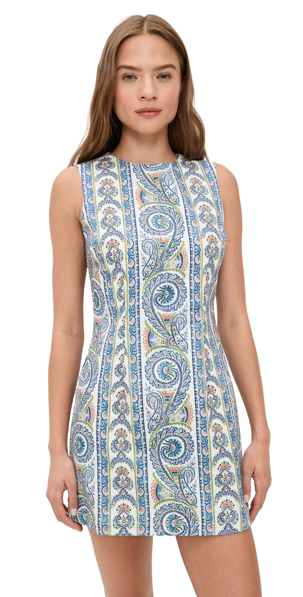 Hill House Home The Viola Dress Corsica Paisley Blue XL | Shopbop