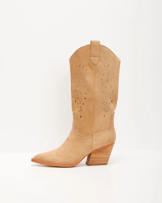 Arnell Laser Cut Western Boot | VICI Collection