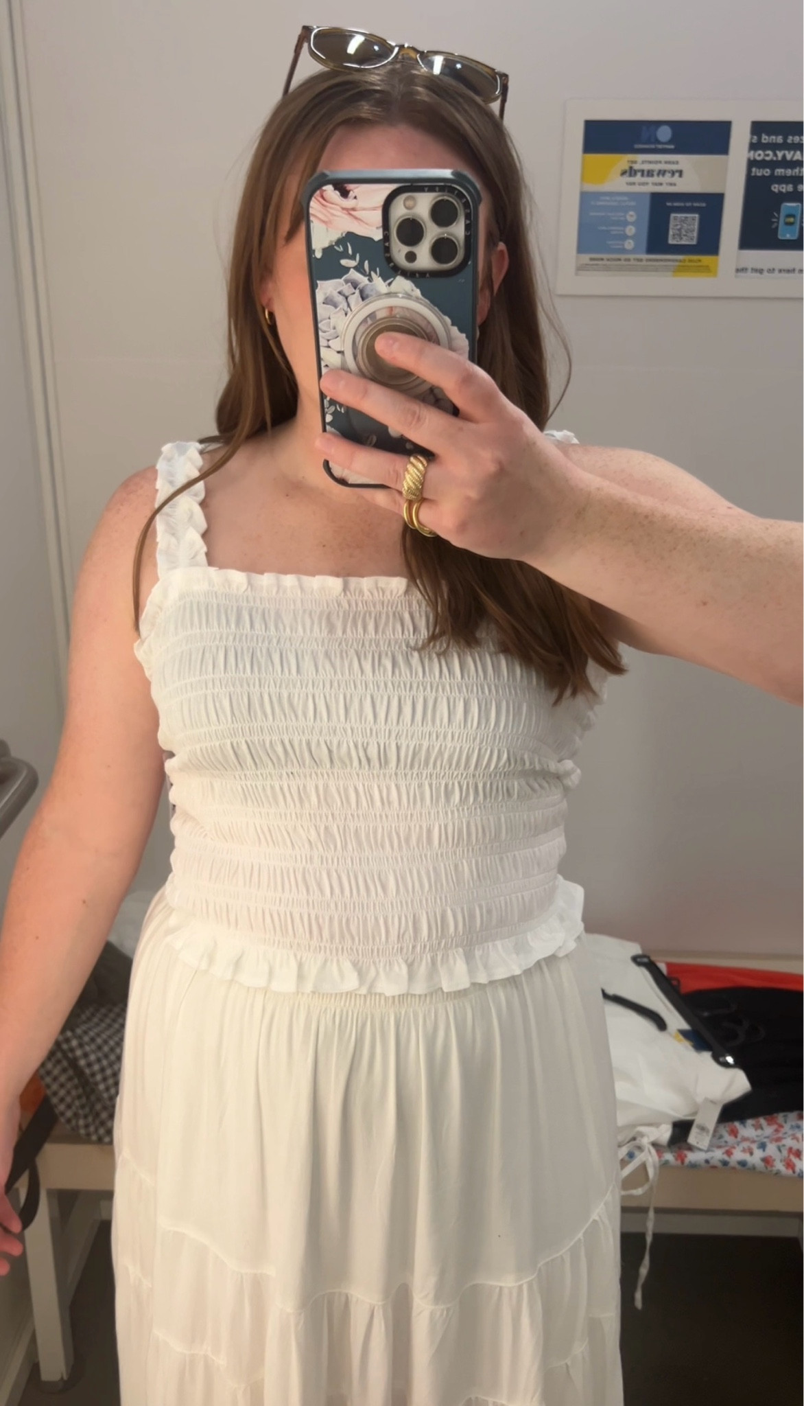 Ruched cropped ruffle top

#LTKSeasonal #LTKstyletip #LTKmidsize