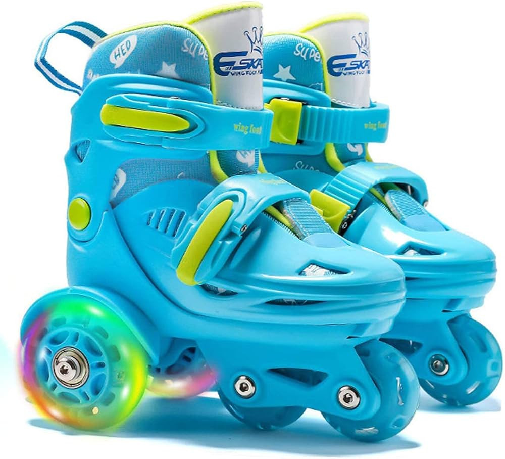 Adjustable Roller Skates for Girls & Boys with Light Up Wheels (Ages 3-9) – Roller Skates with ... | Amazon (US)